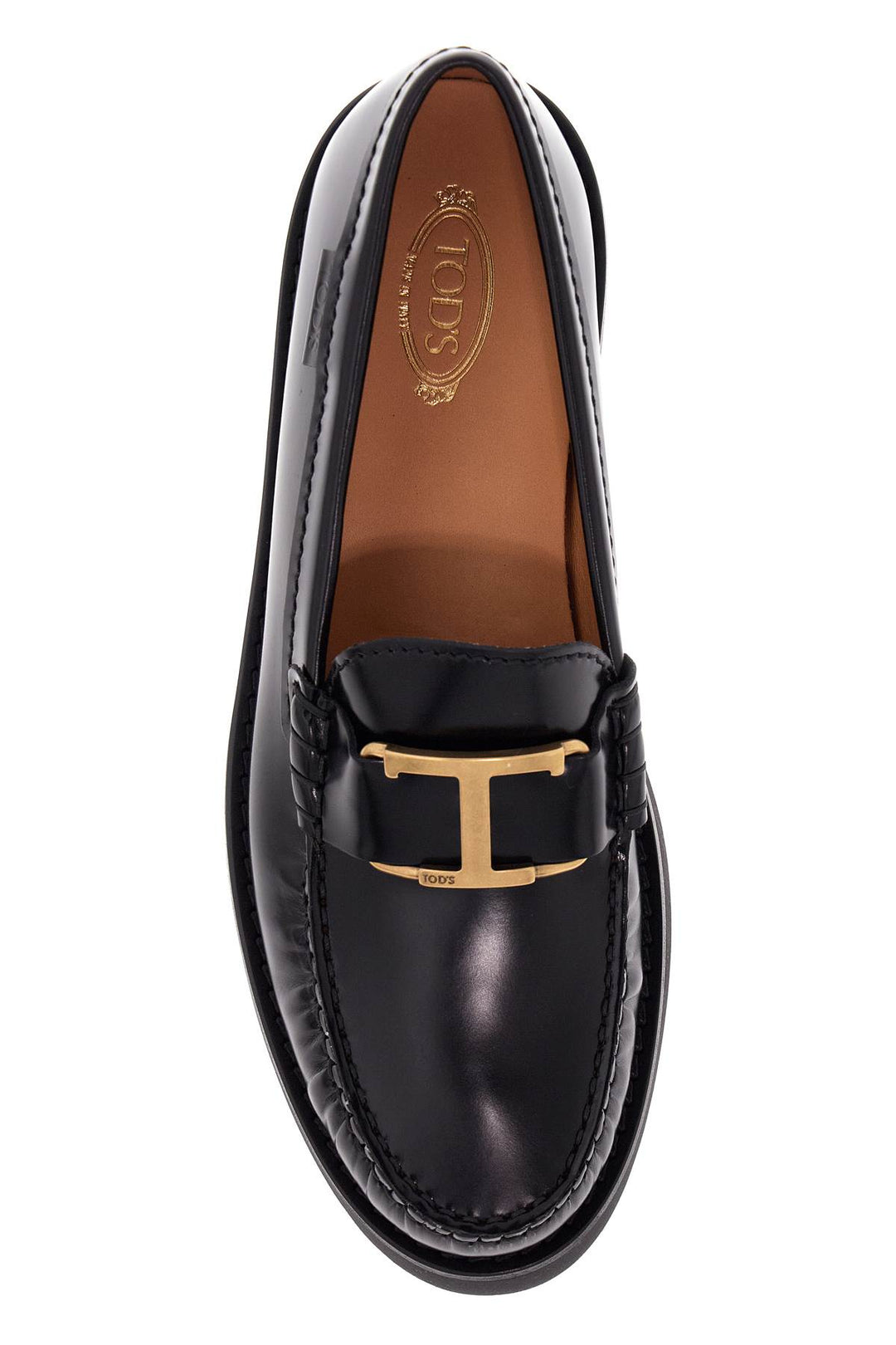 t timeless leather loafers-1