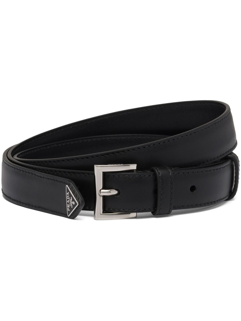 PRADA buckle-fastened leather belt-1