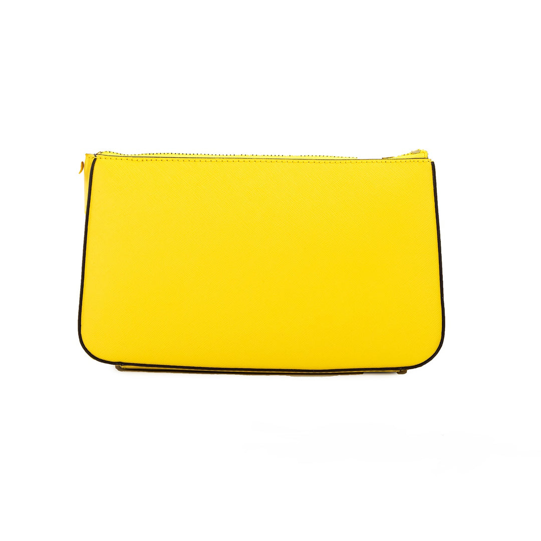 Jet Set Daffodil Vegan Crossbody Tech Attachment Bag Purse