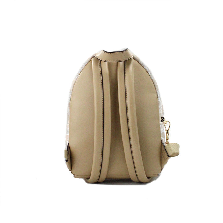 Maisie Mini Camel Signature Canvas 2-n-1 Card Case Backpack Bag