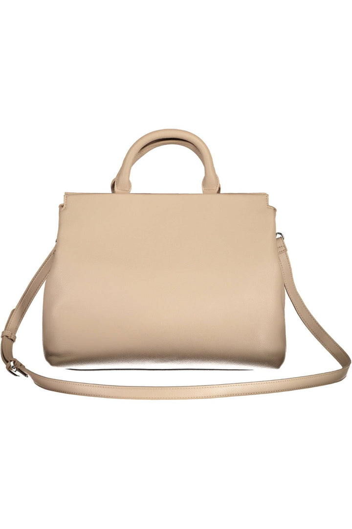 Byblos Beige Elegance Dual Compartment Handbag