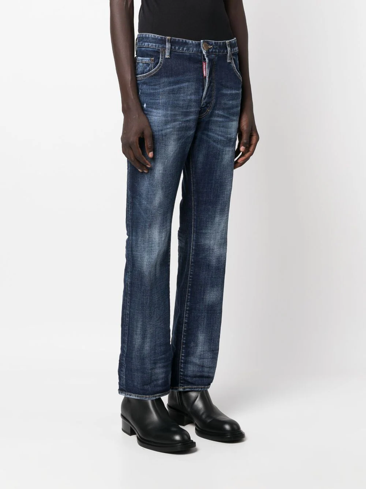 DSQUARED2 low-rise straight-leg jeans-3