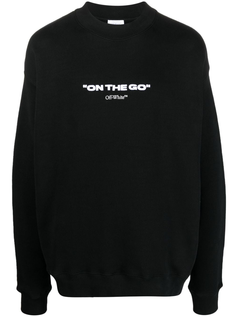 OFF WHITE On The Go cotton sweatshirt-0