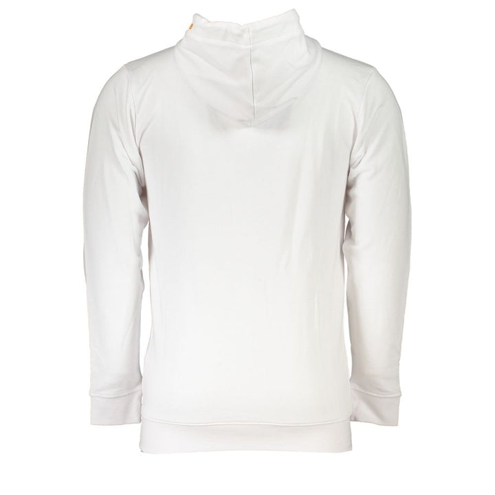 Cavalli Class White Cotton Sweater