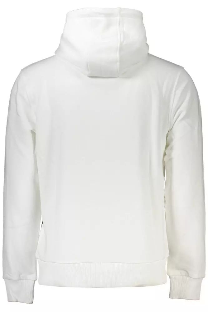 Cavalli Class White Cotton Sweater