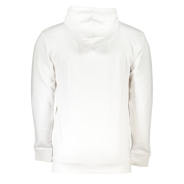 Cavalli Class White Cotton Sweater