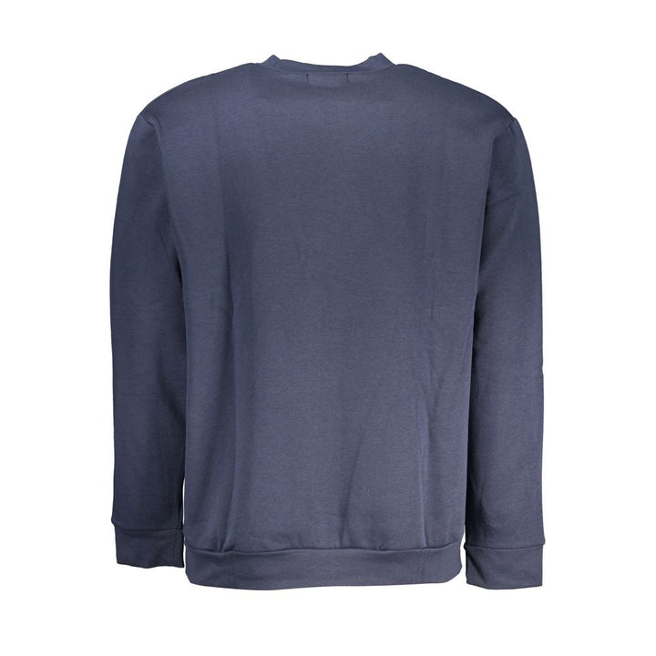 Cavalli Class Blue Cotton Sweater