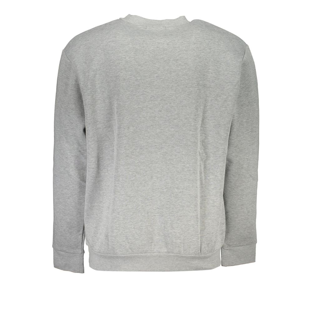 Cavalli Class Gray Cotton Sweater