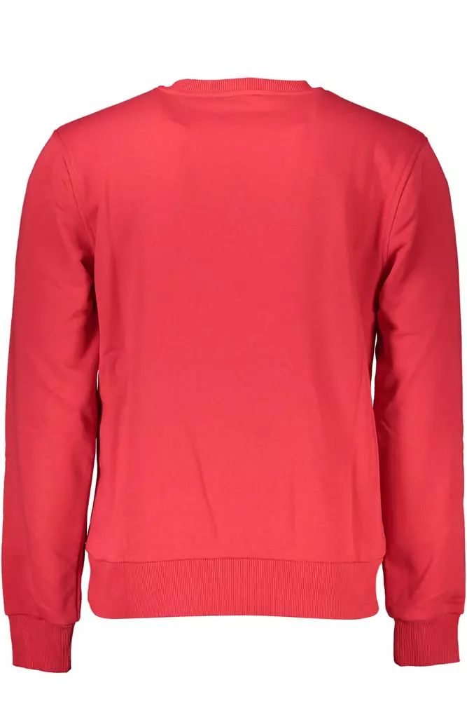 Cavalli Class Pink Cotton Sweater