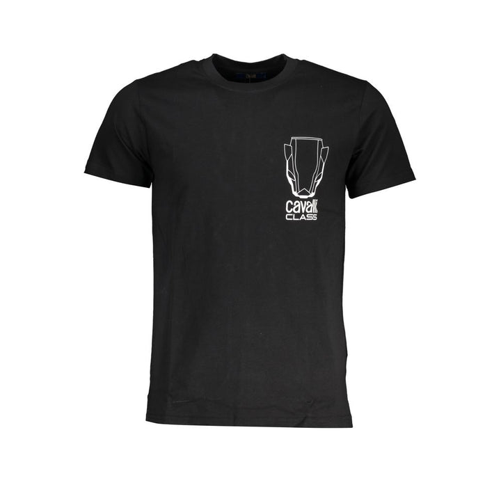 Black Cotton T-Shirt