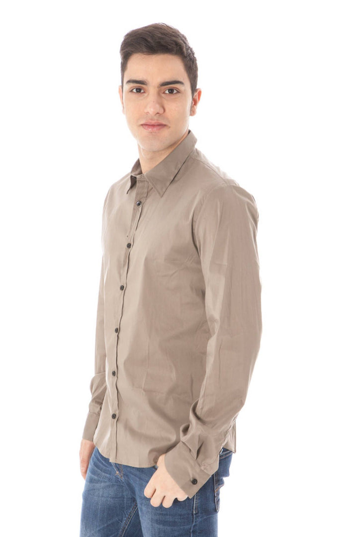 Costume National Green Cotton Shirt