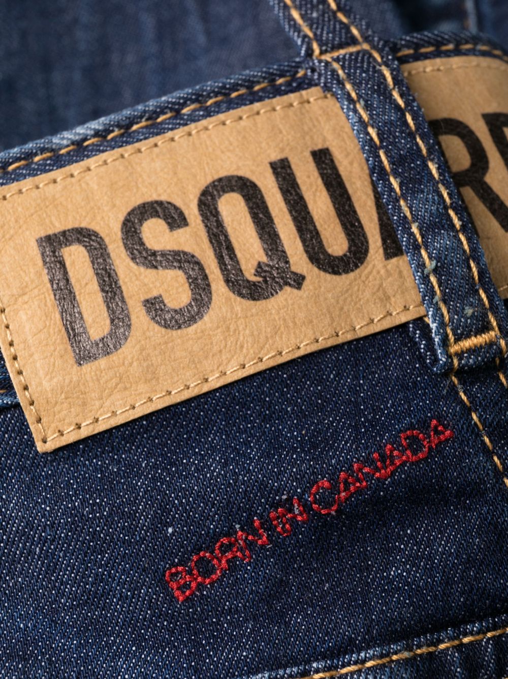 DSQUARED2 distressed-effect high-waisted jeans-5