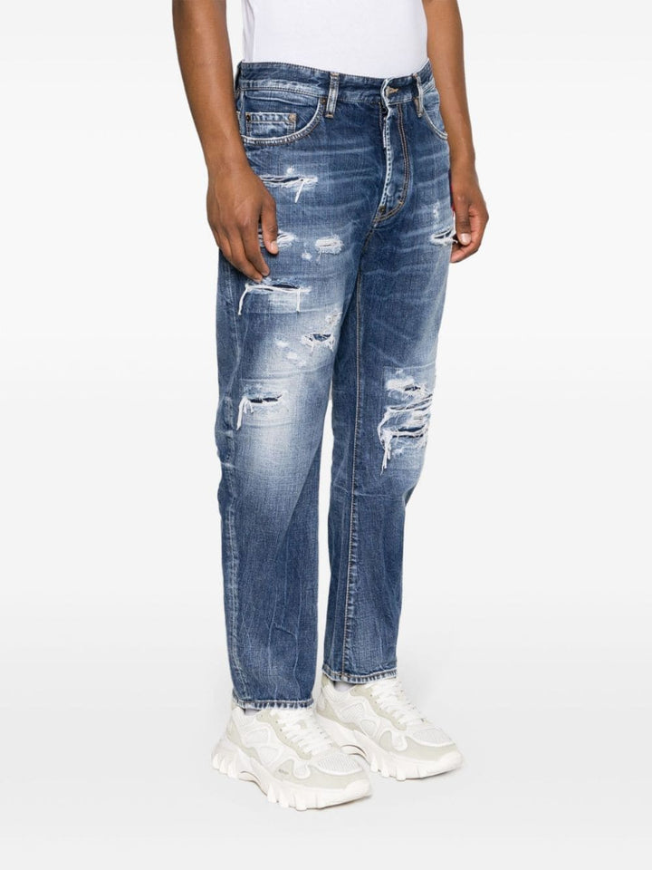 Bro ripped cropped jeans-2