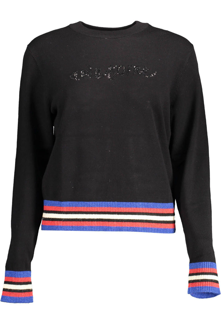 Desigual Black Polyester Sweater