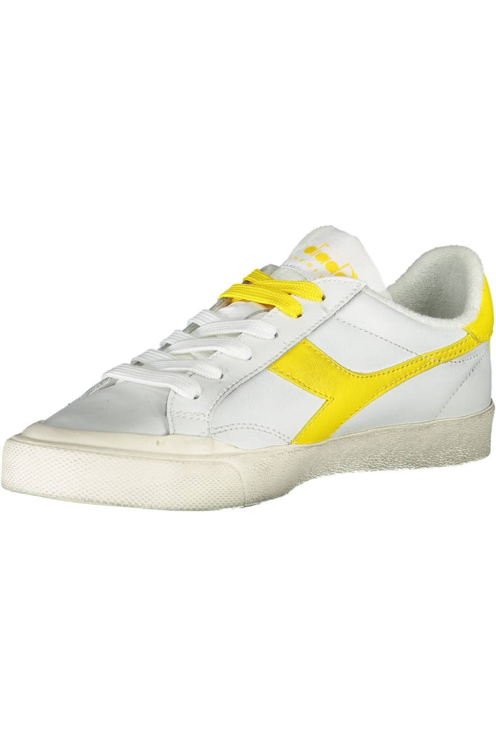 Diadora Elegant White Lace-Up Diadora Sneakers