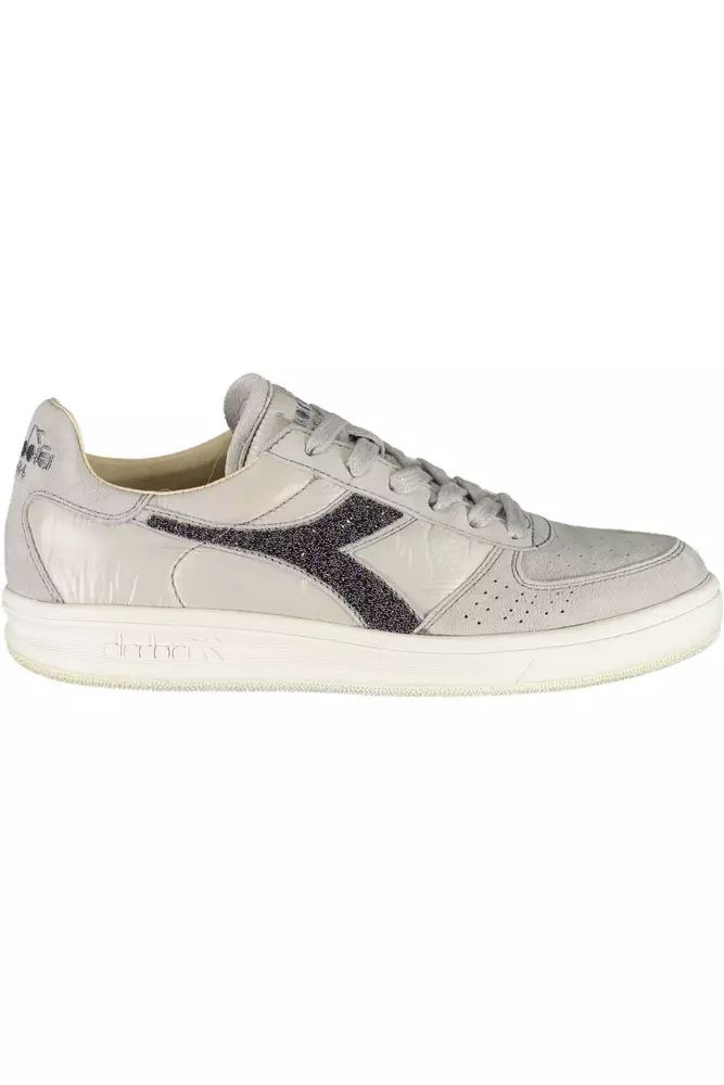 Diadora Gray Fabric Sneaker