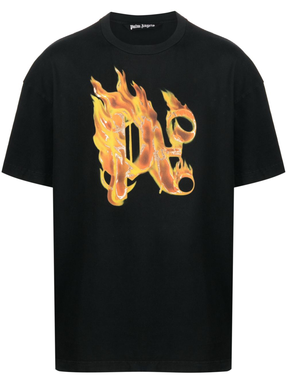 Burning PA-print T-shirt-1