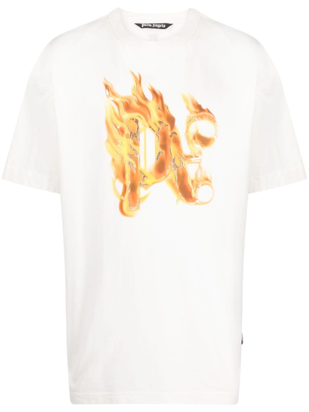 Burning PA-print T-shirt-0