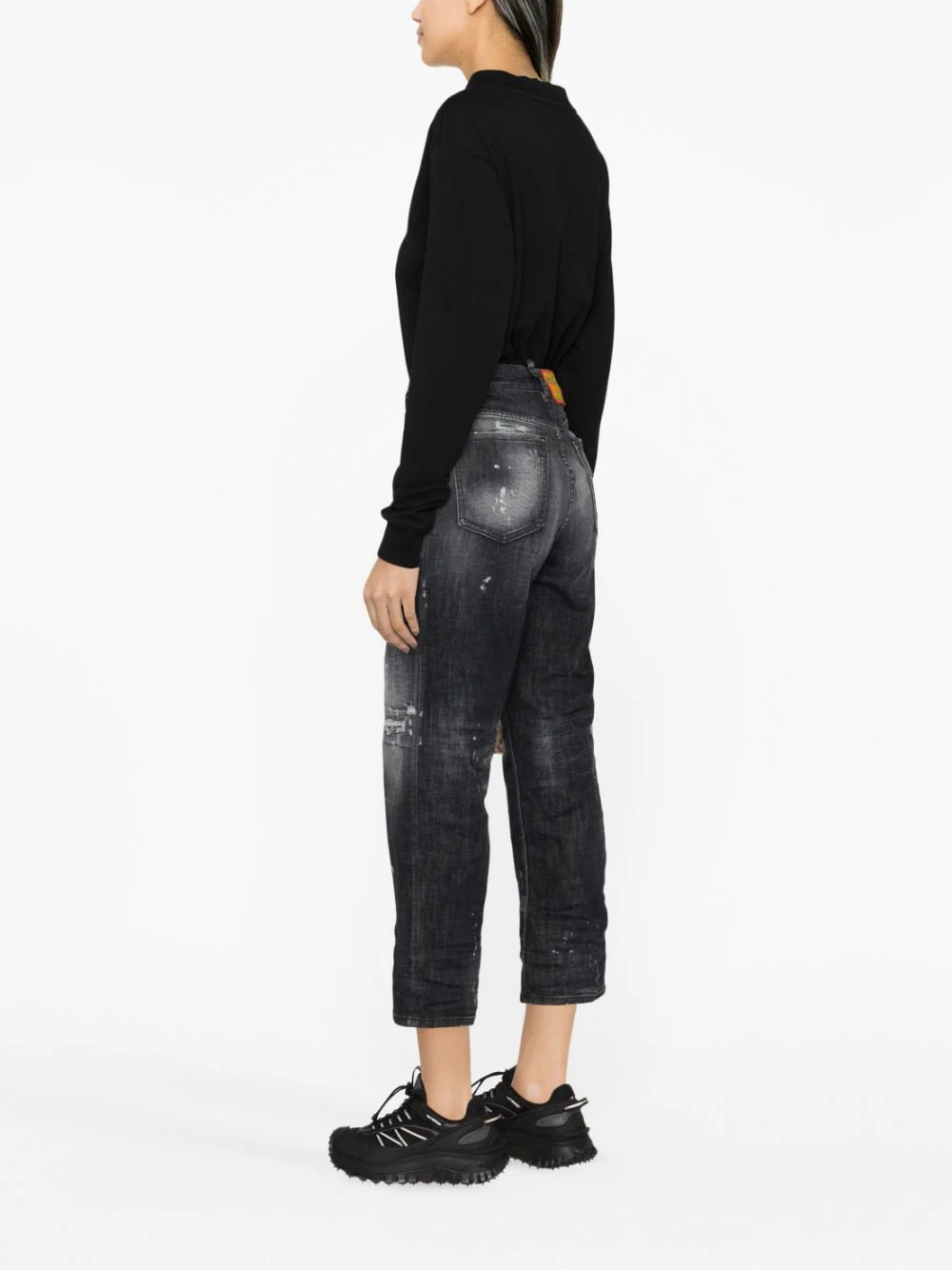 DSQUARED2 distressed tapered jeans-3