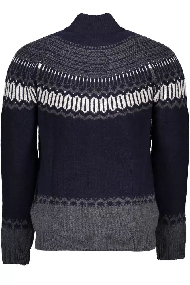 Gant Blue Wool Sweater