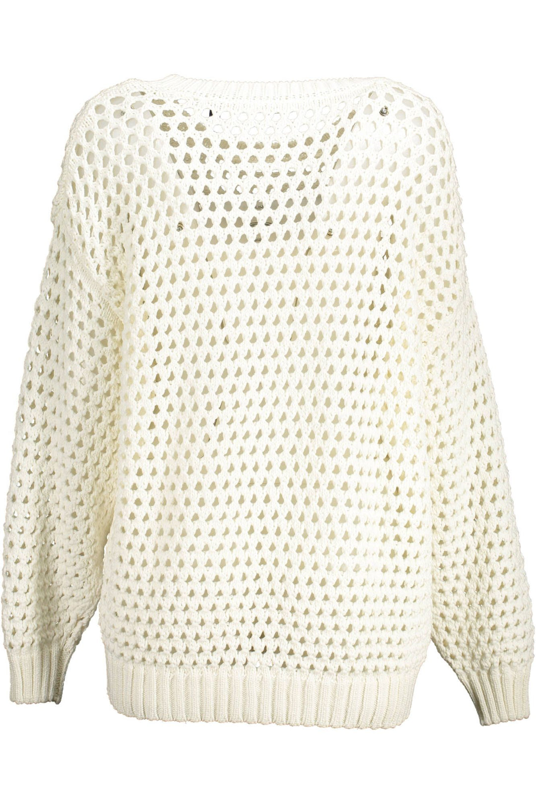 Gant White Cotton Sweater