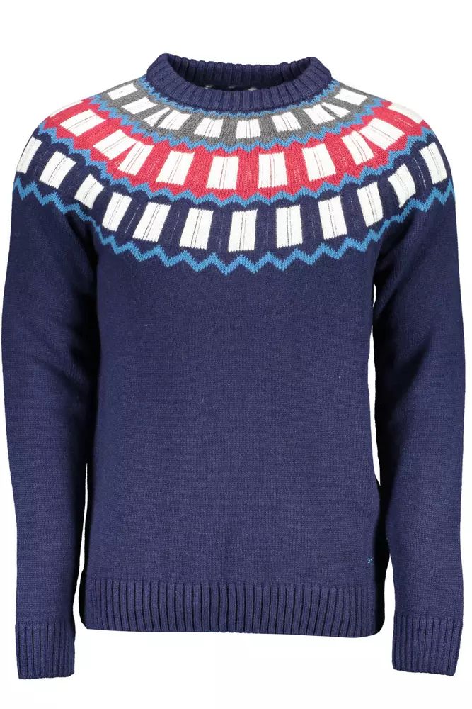 Gant Blue Wool Sweater