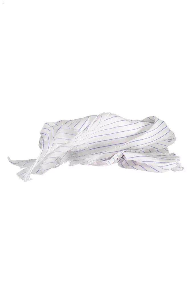 Gant White Cotton Scarf