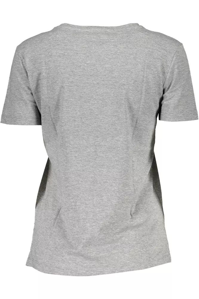 Guess Jeans Gray Cotton Tops & T-Shirt