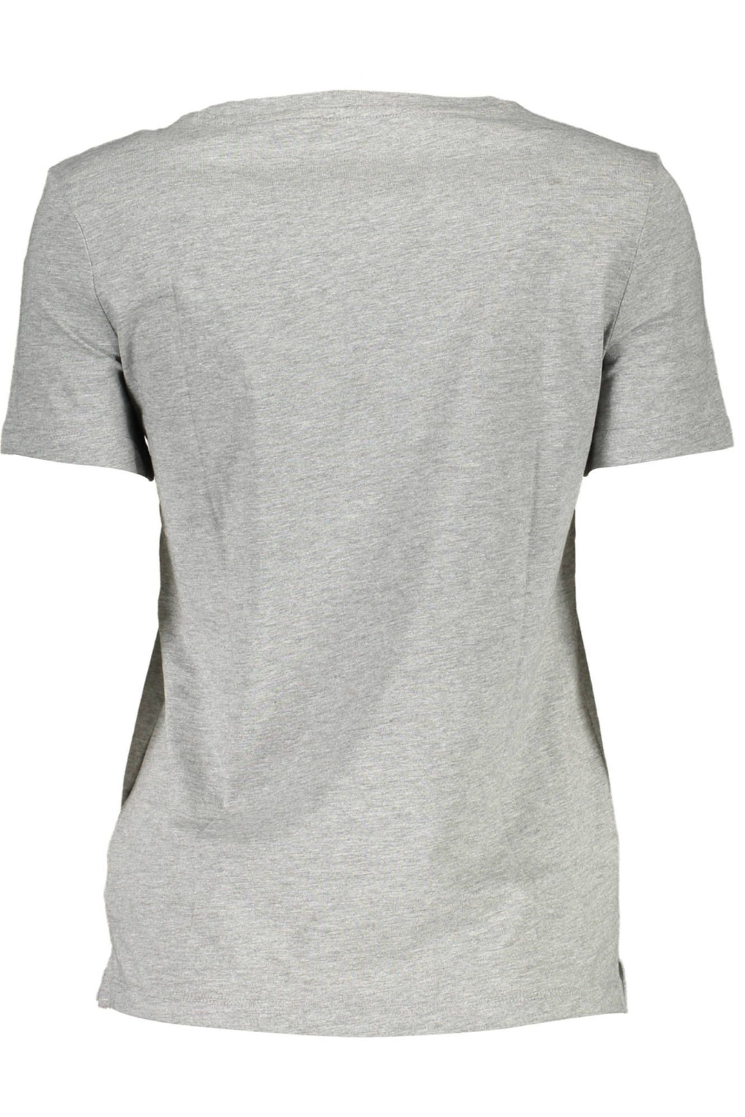 Guess Jeans Chic Gray Printed Logo Tee