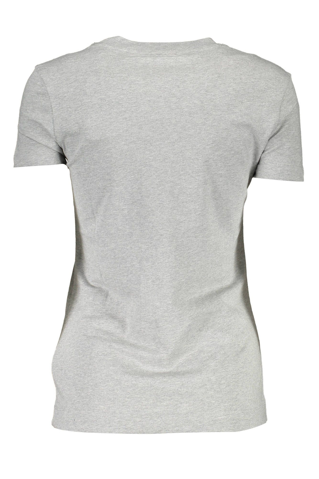 Guess Jeans Chic Gray Logo Print Organic Tee