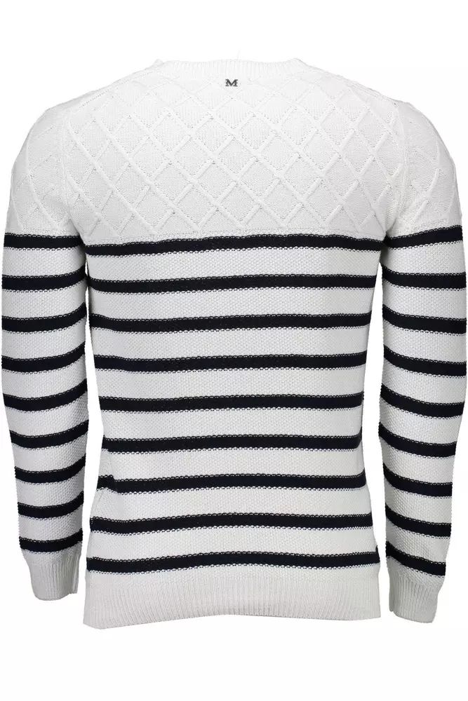 Marciano By Guess White Cotton Sweater