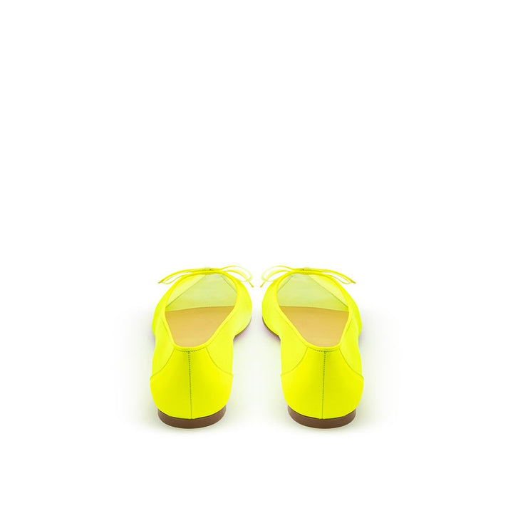 Christian Louboutin Radiant Yellow Mesh Flats