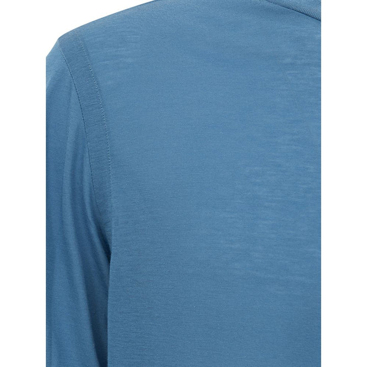 Light Blue Cotton T-Shirt