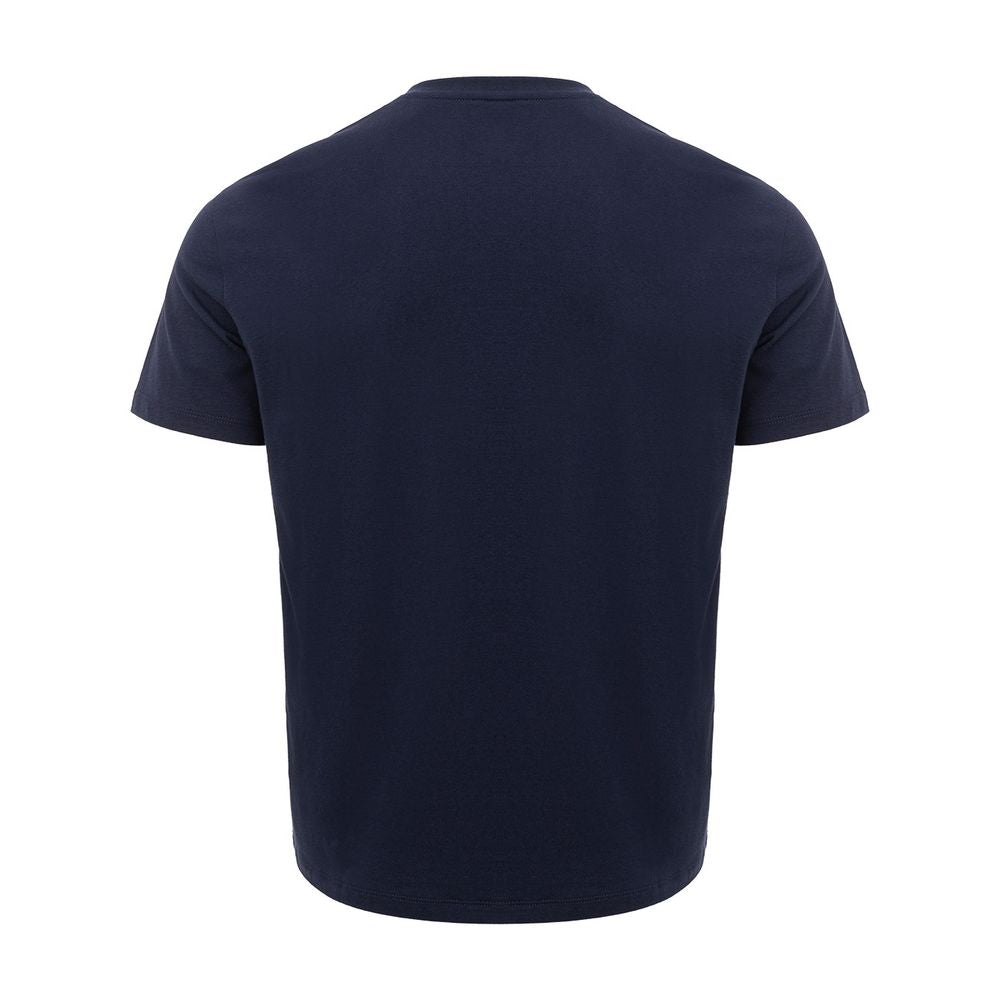 Armani Exchange Sleek Cotton Blue Tee for Stylish Men