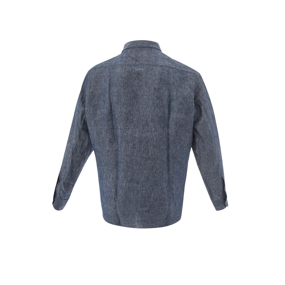 Lardini Blue Flax Shirt