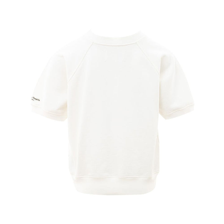 Maison Margiela Elegant White Cotton Top for Women