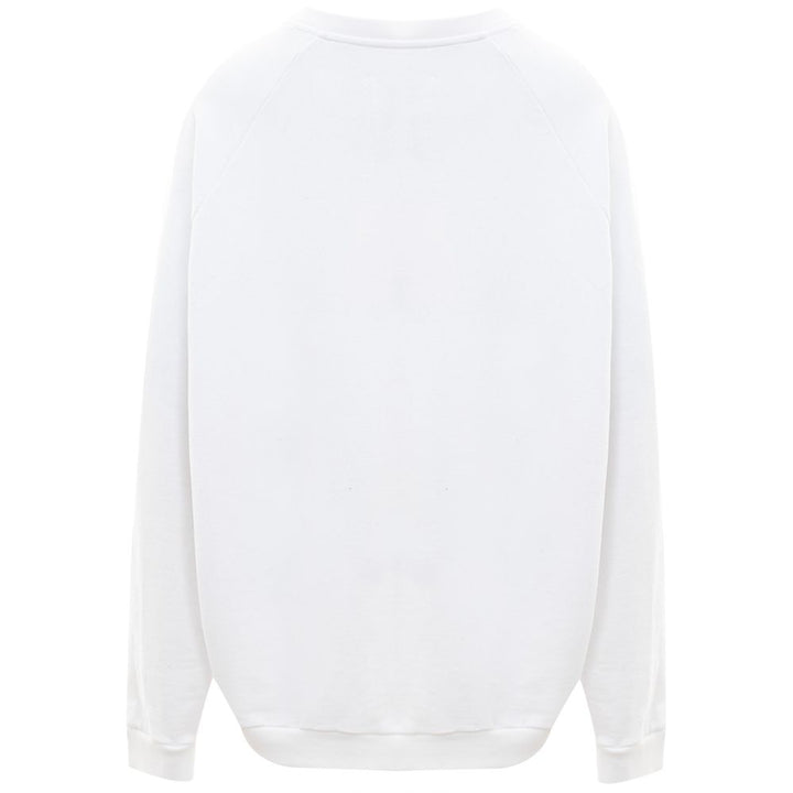 Maison Margiela Elegant White Cotton Sweater for Women