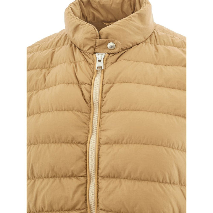 Woolrich Beige Elegance Women's Polyamide Jacket