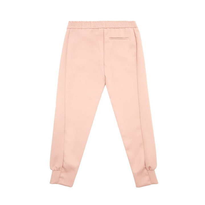 Lardini Elegant Pink Polyester Trousers for Women