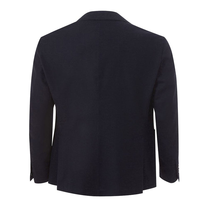 Lardini Elegant Blue Cotton Jacket