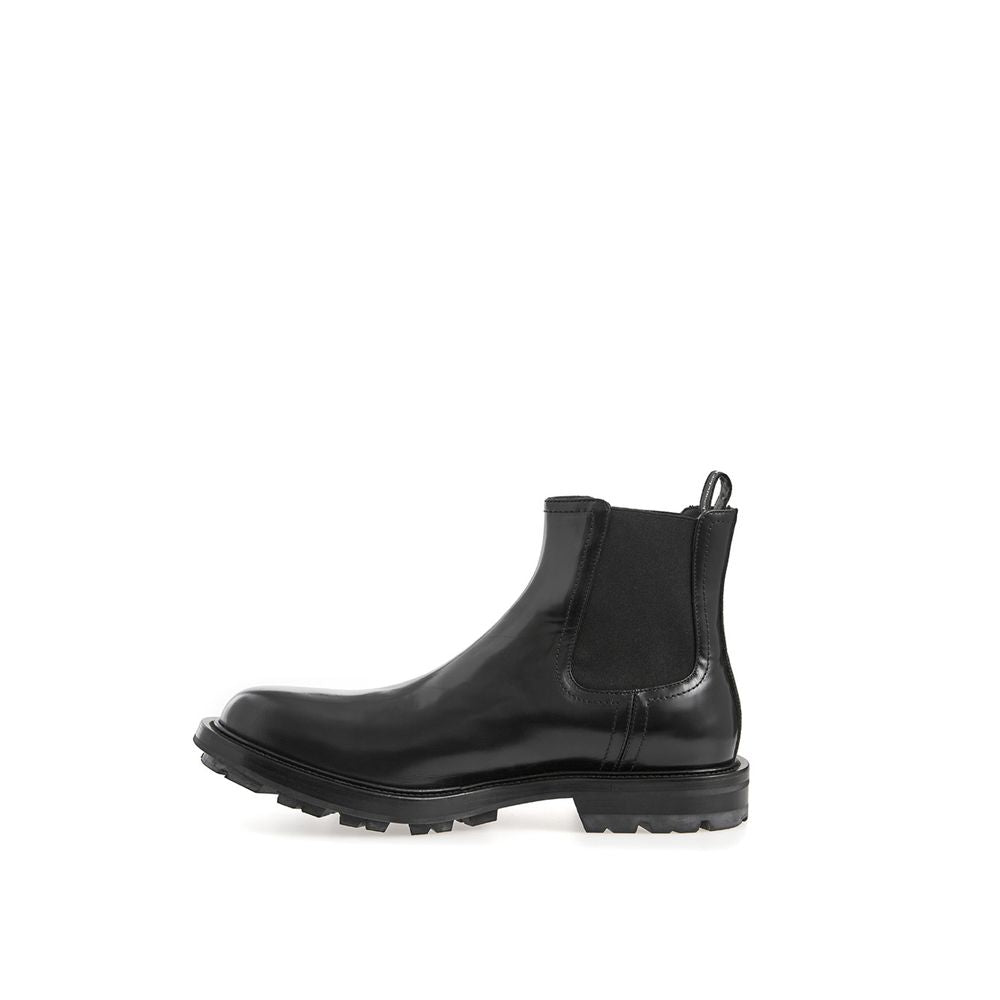 Alexander Mcqueen Elevate Your Style with Timeless Leather Boots