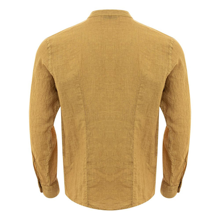 Gran Sasso Golden Linen Luxury Shirt