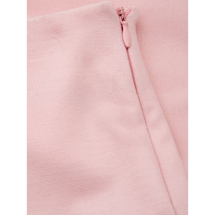 Lardini Chic Pink Viscose Pants for Elegant Evenings