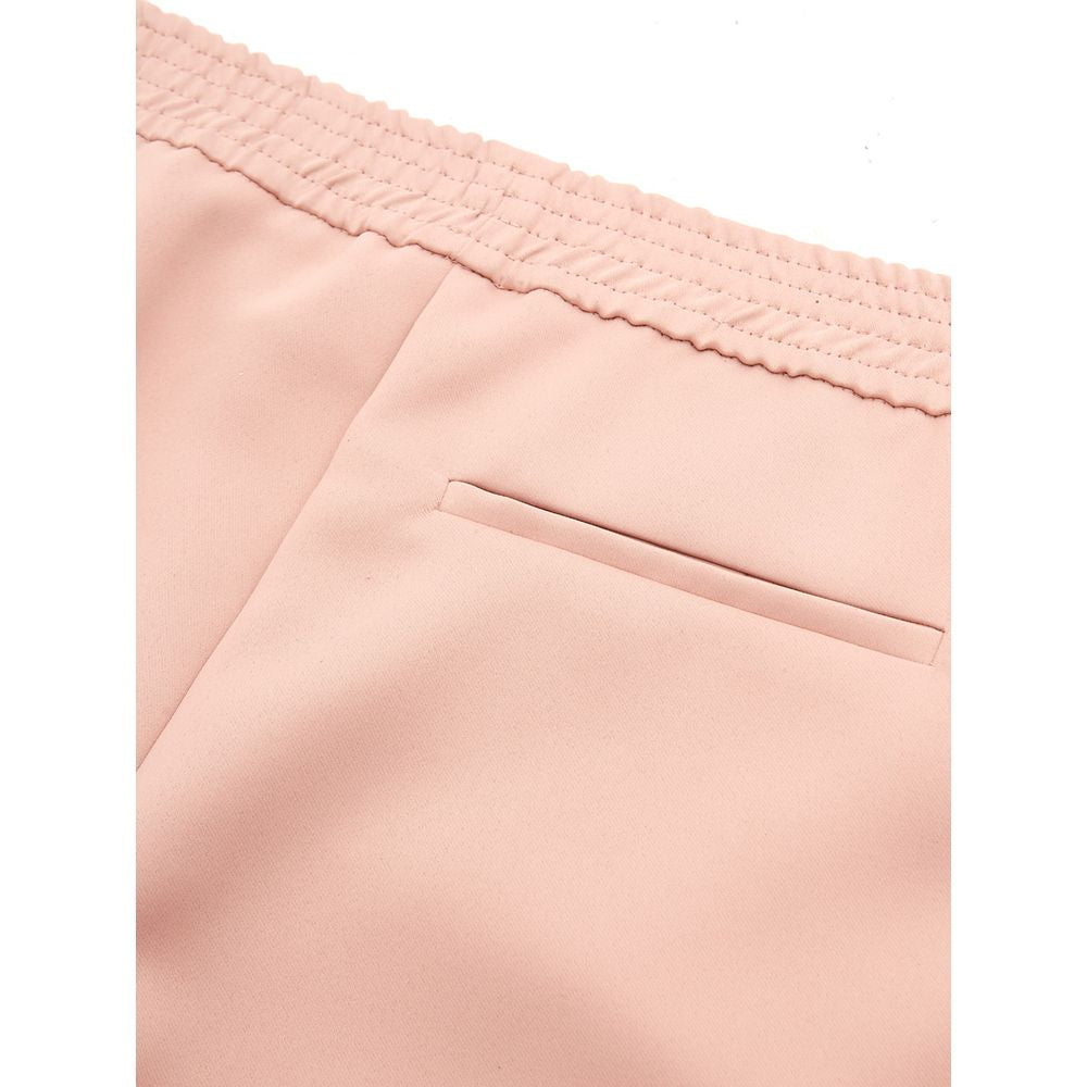 Lardini Elegant Pink Polyester Trousers for Women