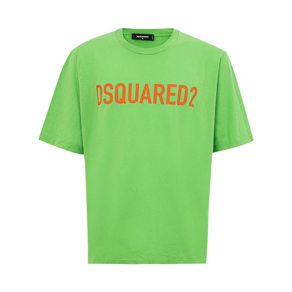 Dsquared² Green Cotton T-Shirt