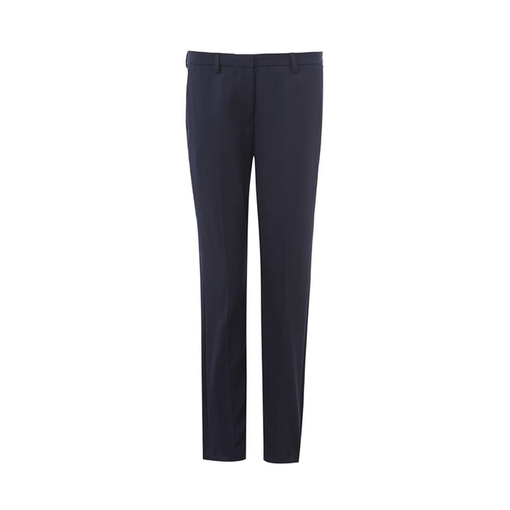 Lardini Elegant Blue Wool Trousers for Women