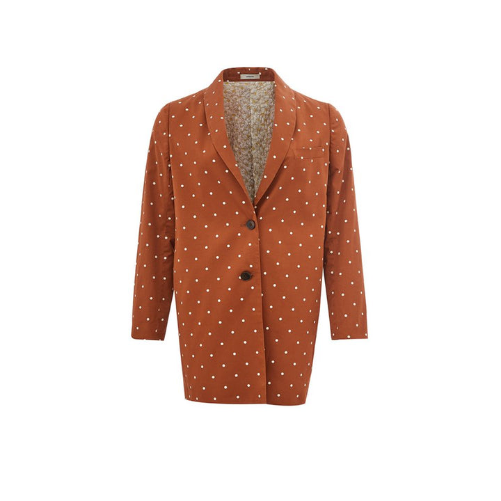 Lardini Elegant Cotton Brown Jacket