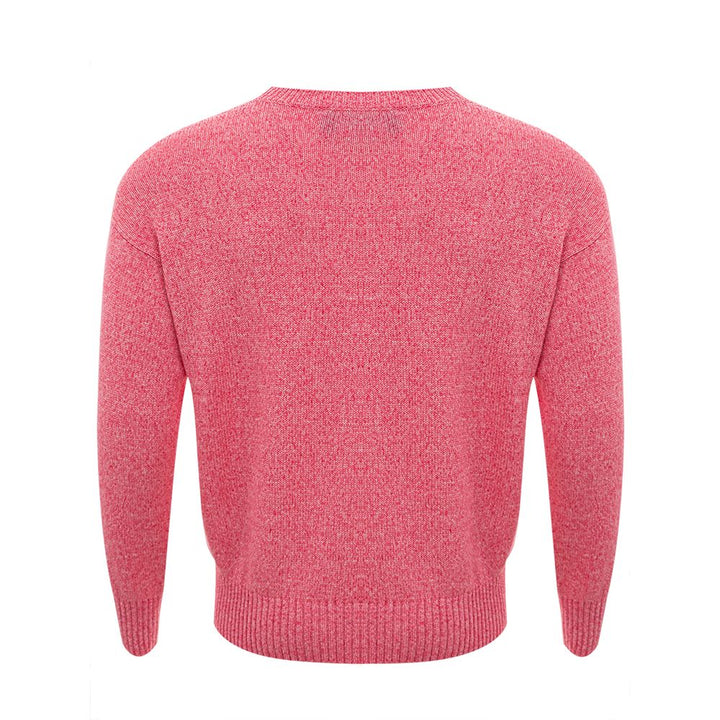 Gran Sasso Elegant Pink Cotton Sweater for Men