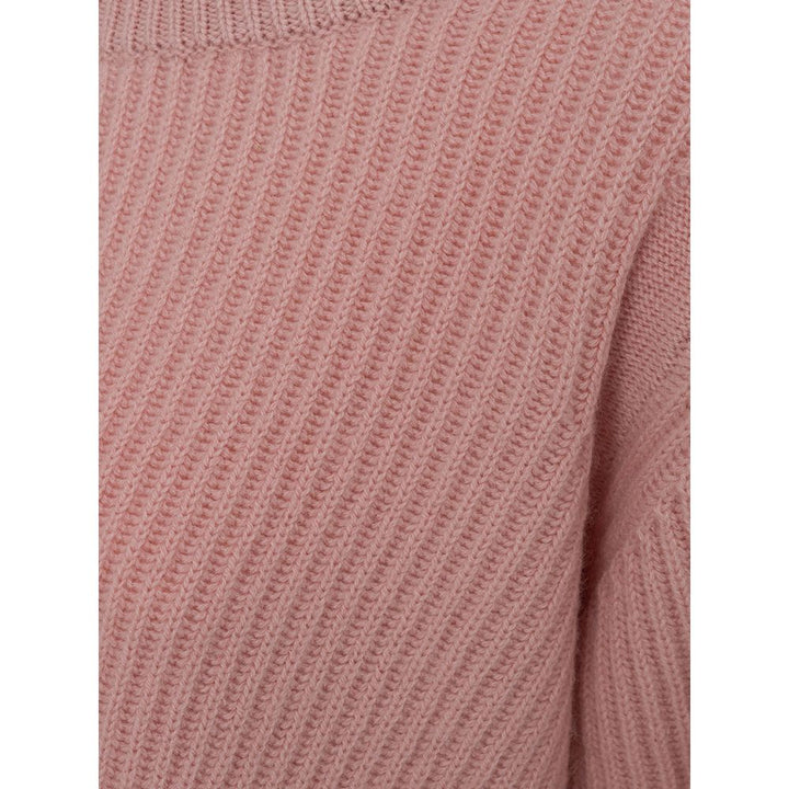 Malo Elegant Pink Cashmere Top for Women