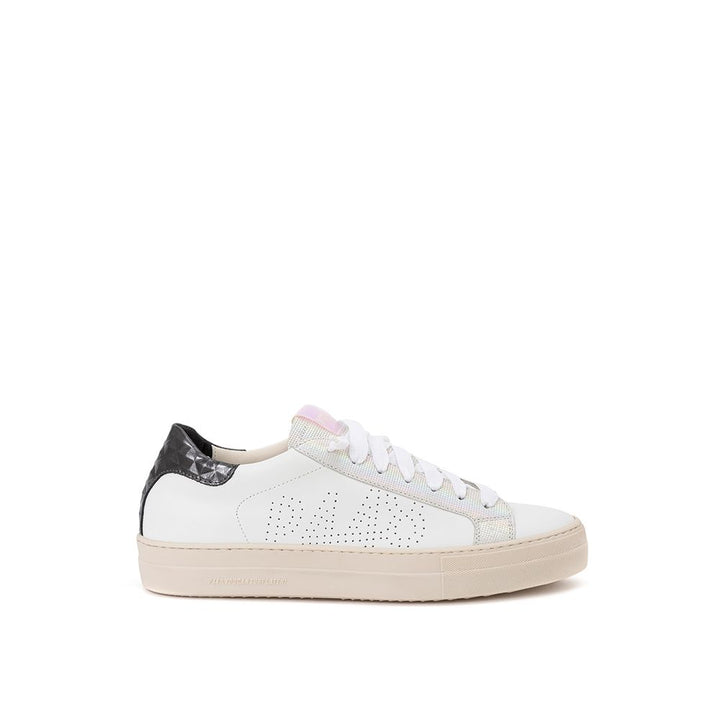 P448 White Leather Sneaker